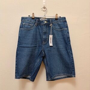 DKNY Classic Blue Jean Shorts for Men